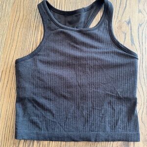 Lululemon Cropped Tank with Built in Bra